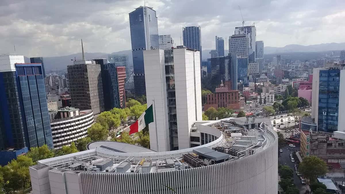 Edificio del Senado de la República en Paseo de la Reforma