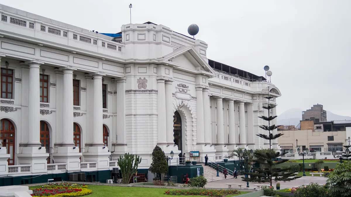 Palácio Legislativo do Congresso do Peru em Lima