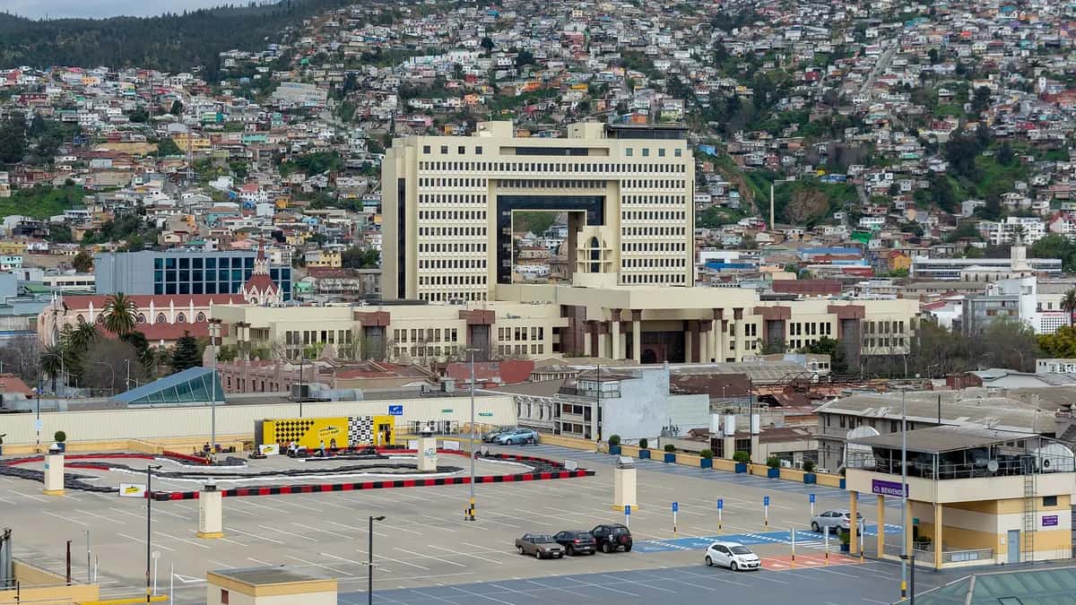 National Congress building in Valparaíso