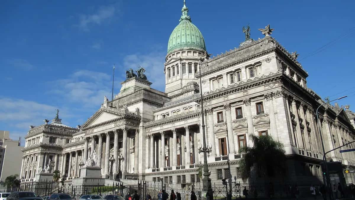 Palace of the Argentine National Congress in Buenos Aires