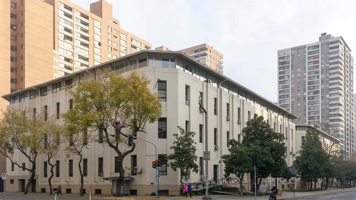 PDI General Headquarters building in Santiago