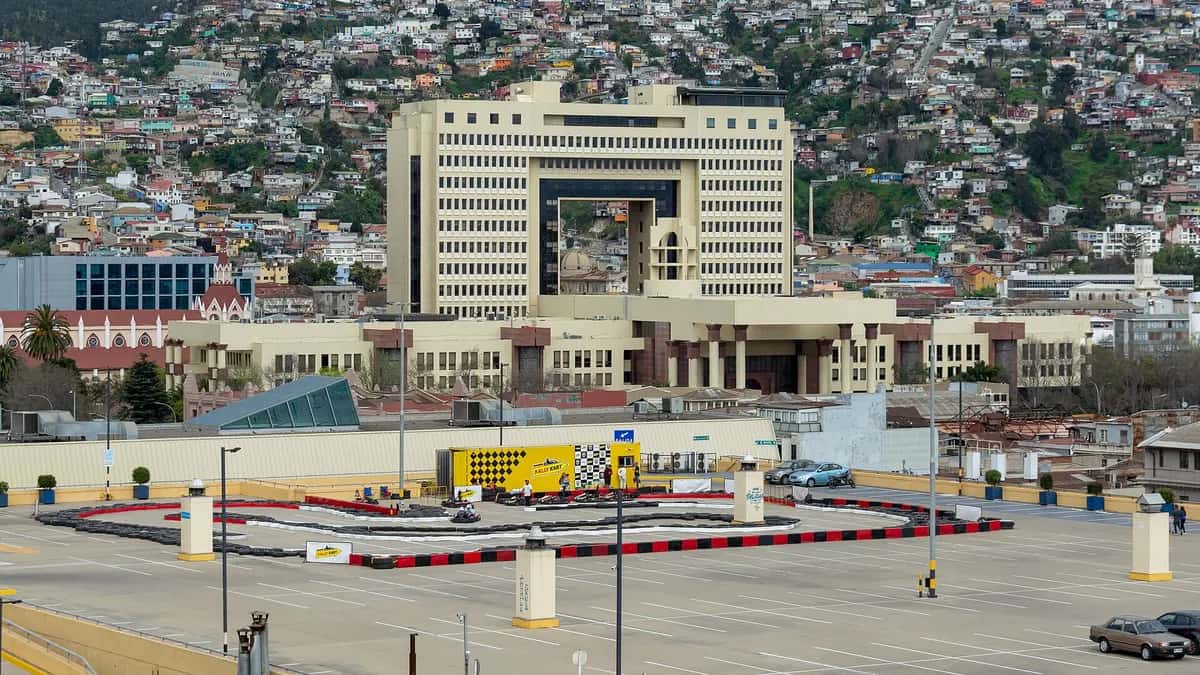 National Congress building of Chile in Valparaíso