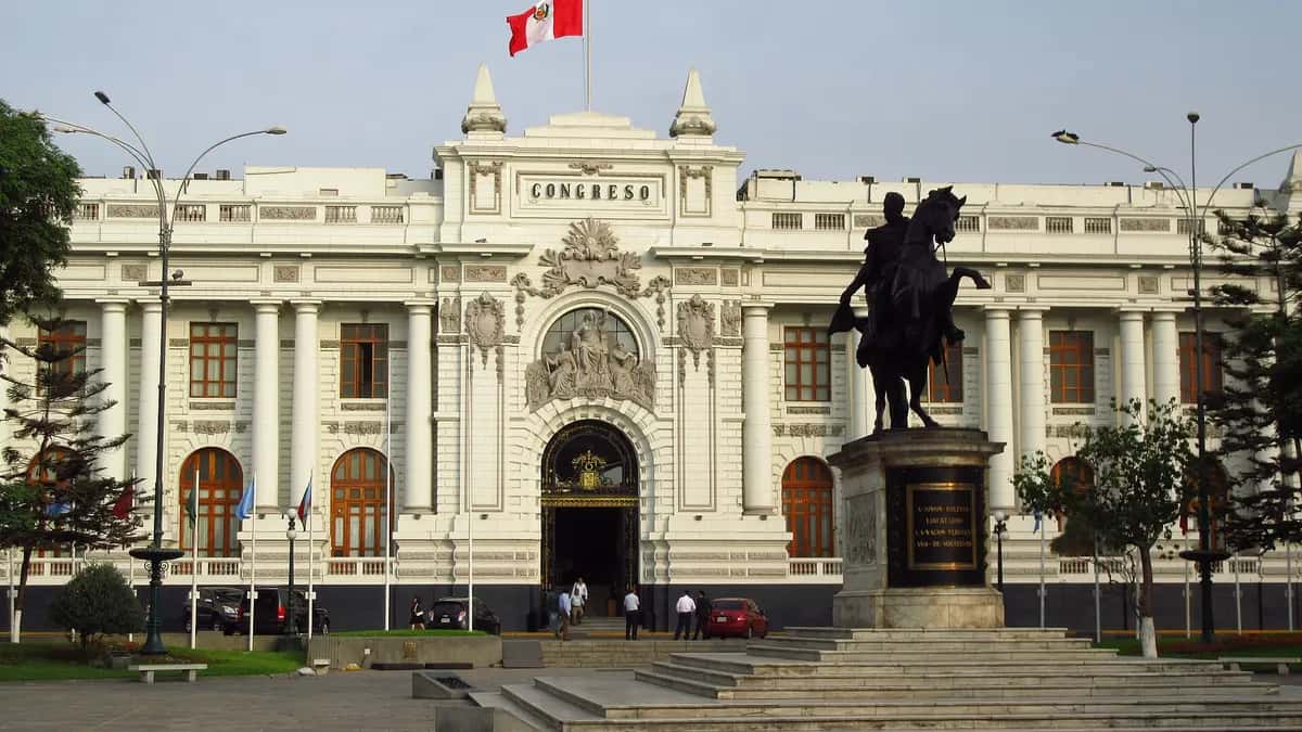 Palacio Legislativo del Congreso de la República del Perú en Lima