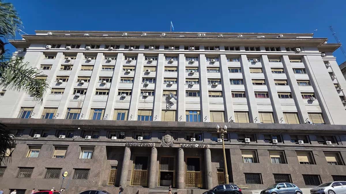 Building of Argentina's Ministry of Economy in Buenos Aires