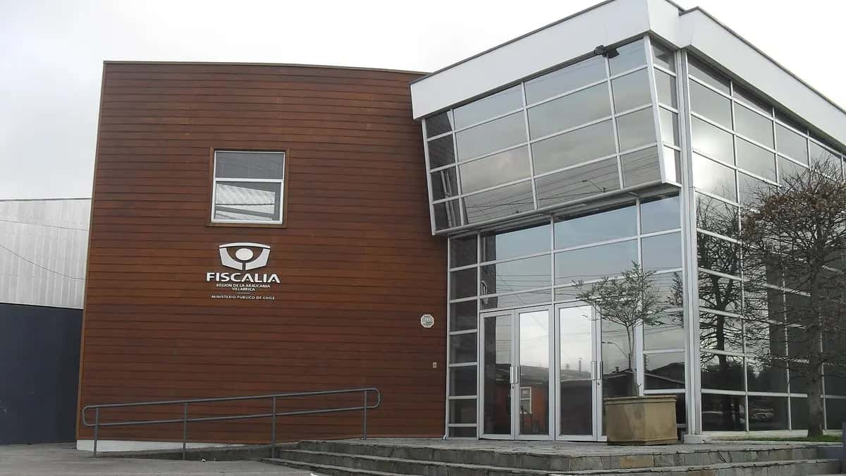 Building of a local prosecutor's office in southern Chile