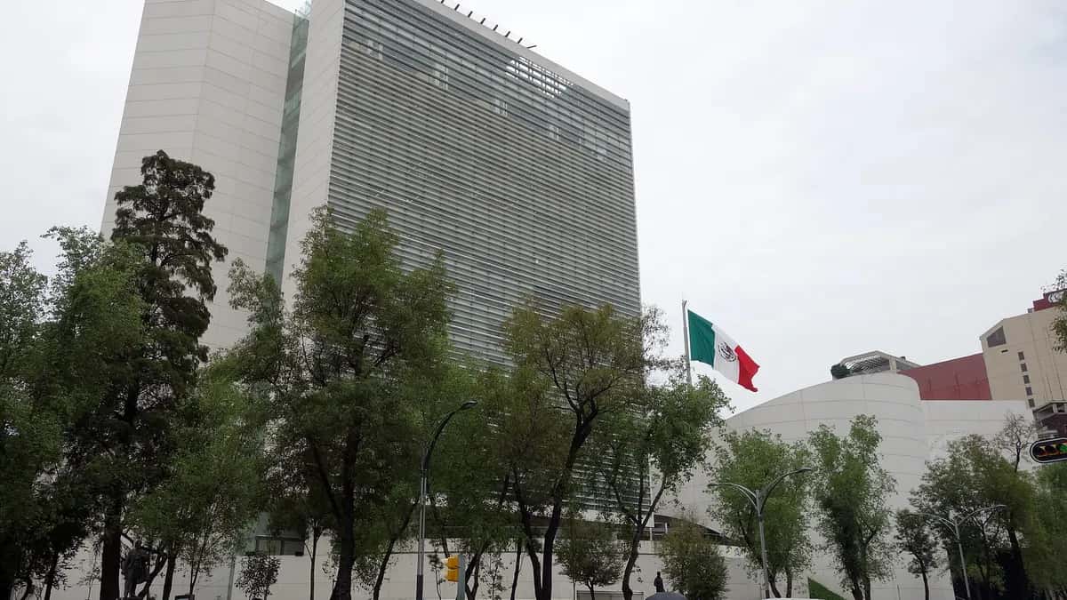 Prédio do Senado da República na Cidade do México