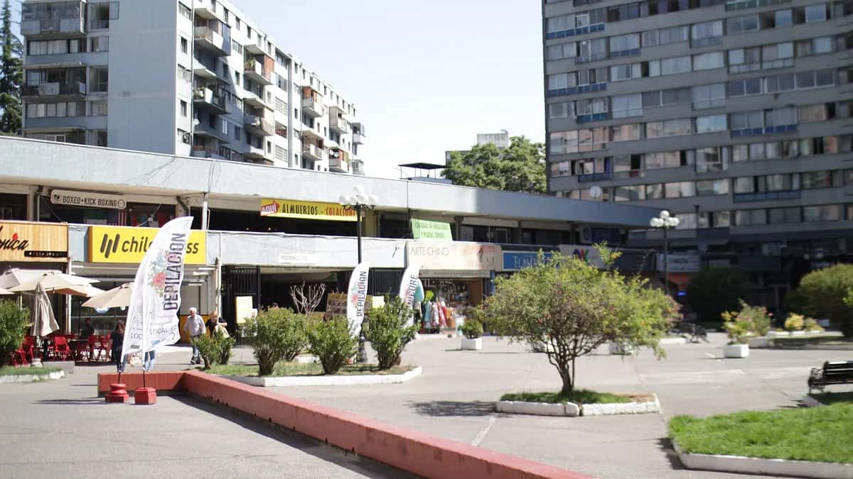 Apartment buildings of the Carlos Antúnez Towers in Providencia